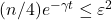 (n/4)e^{-\gamma t} \leq \varepsilon^2